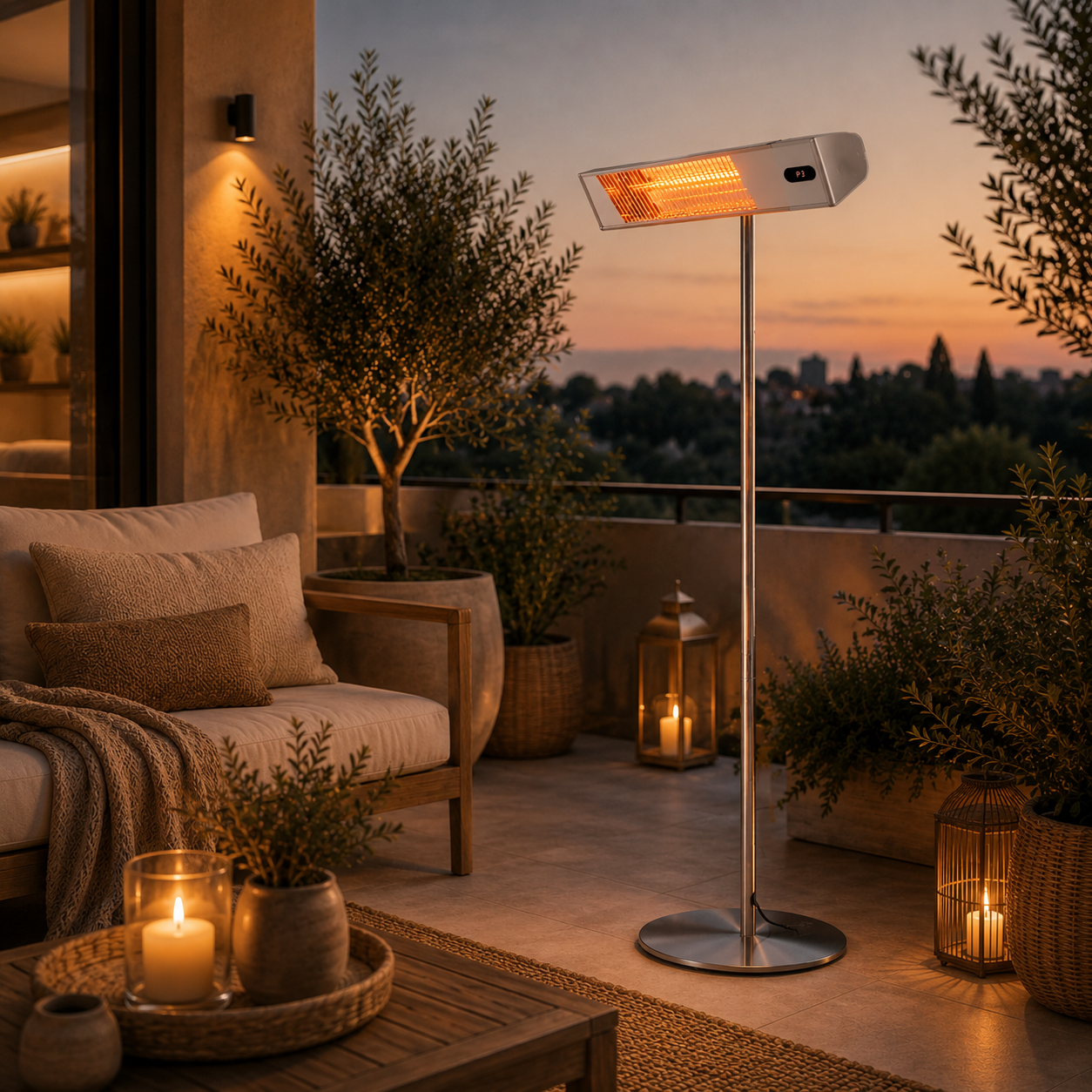 Freestanding heaters