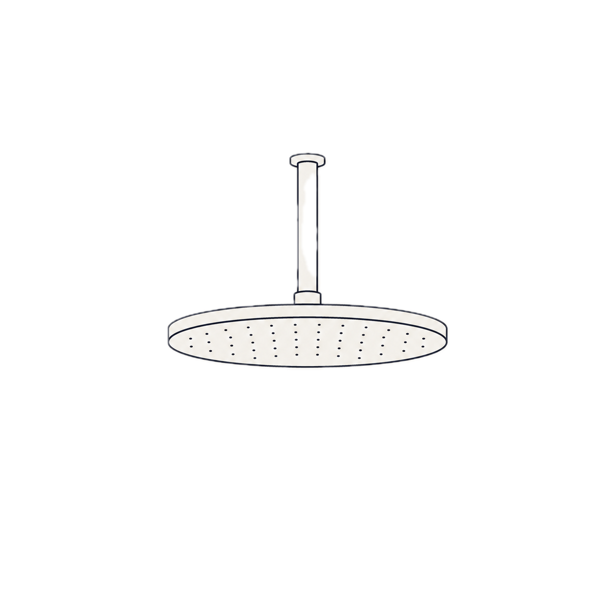 Wall-mounted shower sets icon