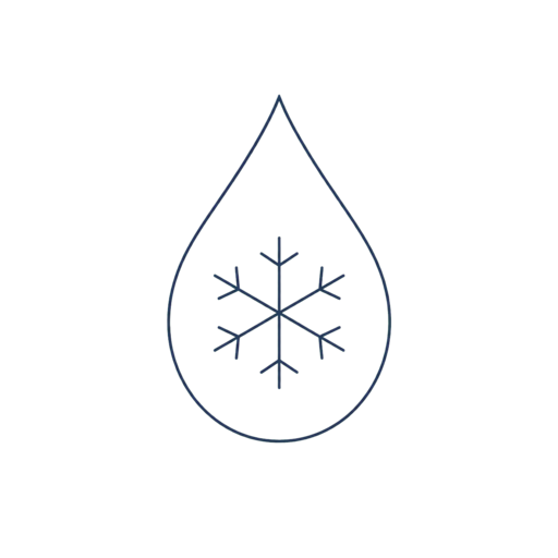 Hot and cold water